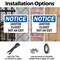 Signmission Janitor Closet Not An Exit, 24 in W x Rectangle, Plastic OS-2PACK-NS-P-1824-L-13746 - alternate 8